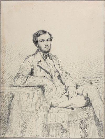 Portret Eugeniusza Lacheurié autorstwa Gustave Moreau