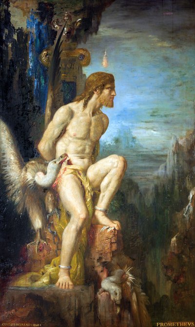 Prometeusz autorstwa Gustave Moreau