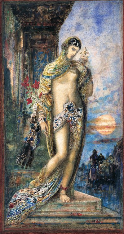 Pieśń nad Pieśniami autorstwa Gustave Moreau