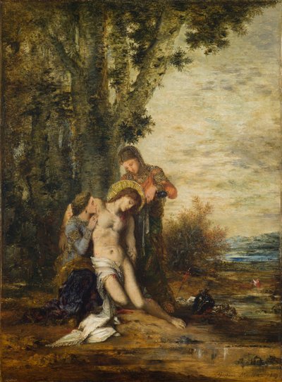 Męczennik św. Sebastiana autorstwa Gustave Moreau
