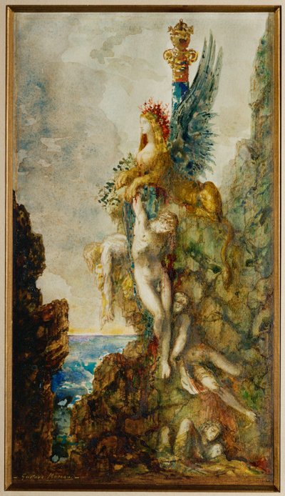 Zwycięski Sfinks autorstwa Gustave Moreau