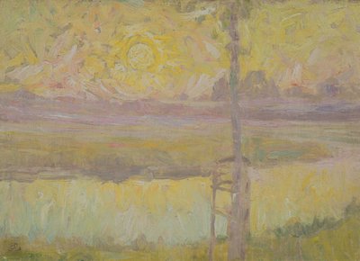 Jardin a Laethem-Saint-Martin, c.1910 autorstwa Gustave de Smet