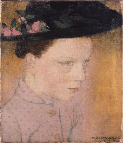 Dziewczyna ze wsi autorstwa Gustave Van de Woestyne