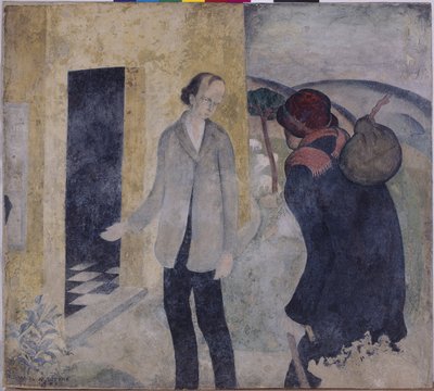 Gościnność dla nieznajomych autorstwa Gustave Van de Woestyne