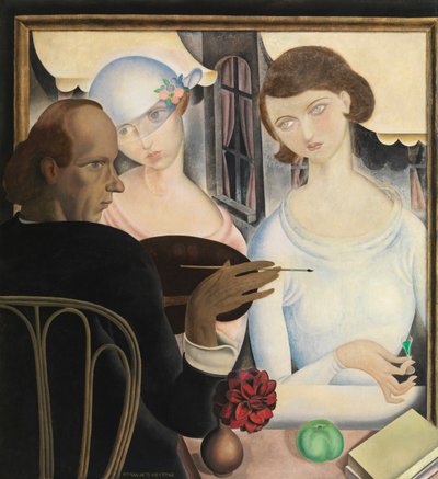 Pijący Likier autorstwa Gustave Van de Woestyne