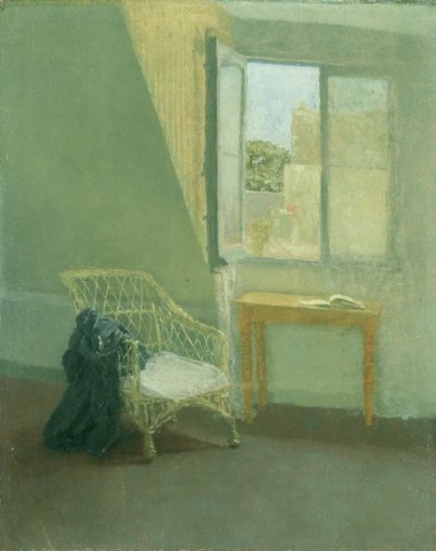 Kącik w pokoju artysty w Paryżu autorstwa Gwen John
