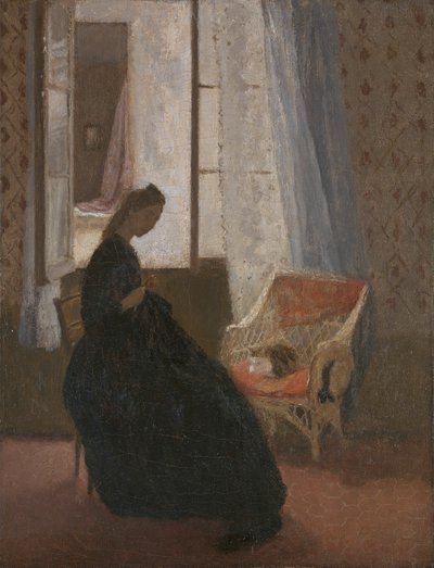 Izba w sądzie autorstwa Gwen John