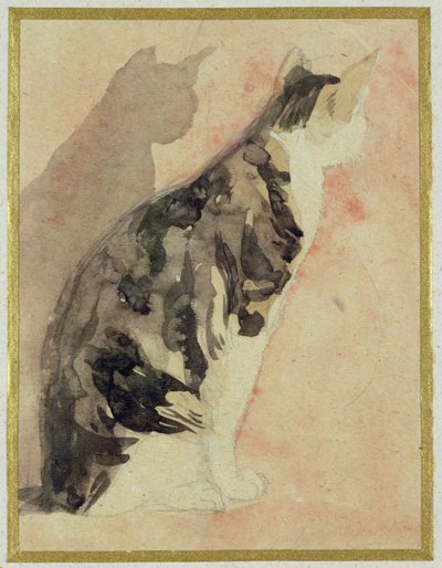 Studium kota autorstwa Gwen John