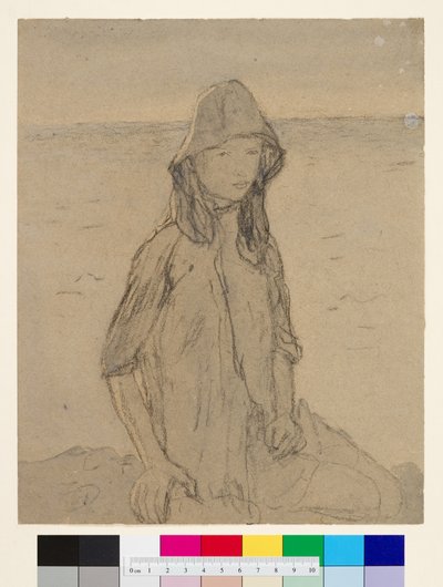 Studium dziewczyny autorstwa Gwen John