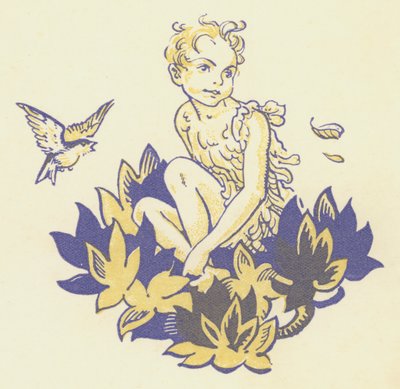 Piotruś Pan i Wendy: Piotruś Pan (kolor lito) autorstwa Gwynedd M. Hudson