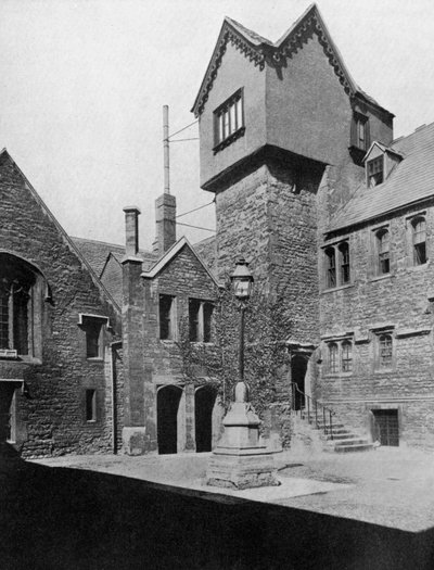 Merton College, Oksford, Oxfordshire, 1924-1926 autorstwa HN King