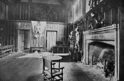 Wielka Sala, dwór Ockwellów, 1924-1926 autorstwa HN King