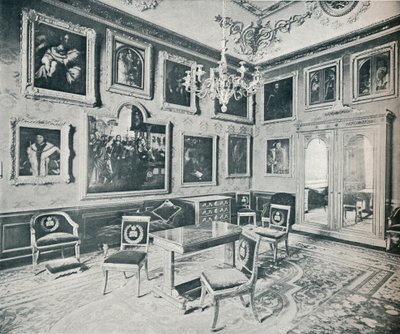 Szatnia Państwowa na Zamku Windsor, c1899, 1901 autorstwa HN King
