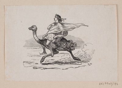 Ilustracja do „De Vises Steen” w H.C. Andersen, „Baśnie i historie”, tom 2 autorstwa H.P. Hansen