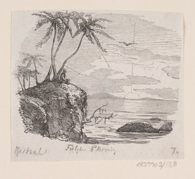 Ilustracja do „Ptaka Phønix” w H.C. Andersen, „Baśnie i historie”, tom 2 autorstwa H.P. Hansen