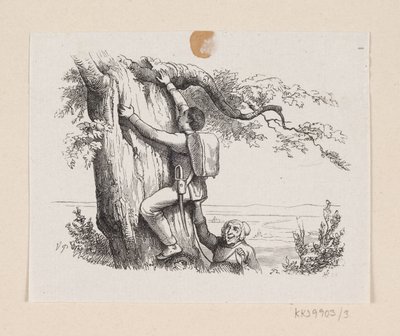 Ilustracja do „Fajerwerków” w H.C. Andersen, „Baśnie i historie”, tom 1 autorstwa H.P. Hansen
