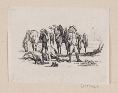 Ilustracja do "Mikołajka i Mikołaja" w H.C. Andersen, „Baśnie i historie”, tom 1 autorstwa H.P. Hansen