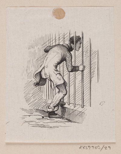 Ilustracja do „Lykkens Kalosker” w H.C. Andersen, „Baśnie i historie”, tom 1 autorstwa H.P. Hansen