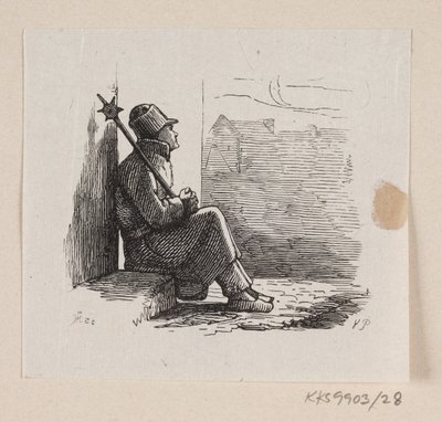 Ilustracja do „Lykkens Kalosker” w H.C. Andersen, „Baśnie i historie”, tom 1 autorstwa H.P. Hansen