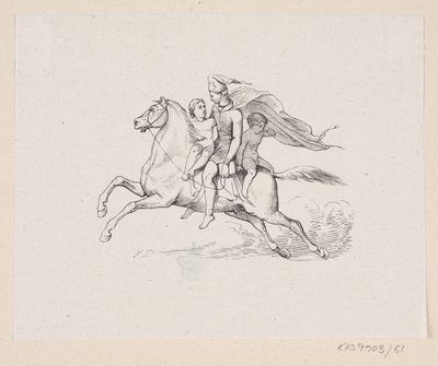 Ilustracja do „Ole Lukøie” w H.C. Andersen, „Baśnie i historie”, tom 1 autorstwa H.P. Hansen