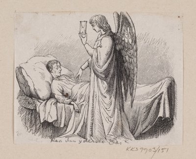 Ilustracja do „Ostatniego dnia” w H.C. Andersen, „Baśnie i historie”, tom 2 autorstwa H.P. Hansen
