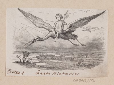 Ilustracja do „Historii roku” w H.C. Andersen, „Baśnie i historie”, tom 2 autorstwa H.P. Hansen