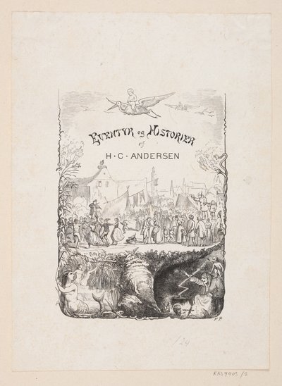 Tytuł pośredni nr 2 dla H.C. Andersen, „Baśnie i historie”, tom 1 autorstwa H.P. Hansen