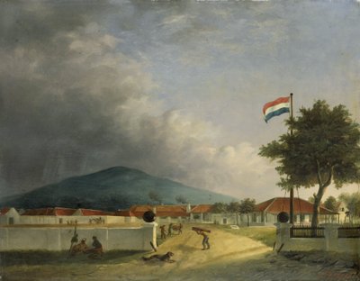 Cukrowni Kedawong niedaleko Pasuruan na Jawie autorstwa H.Th. Hesselaar