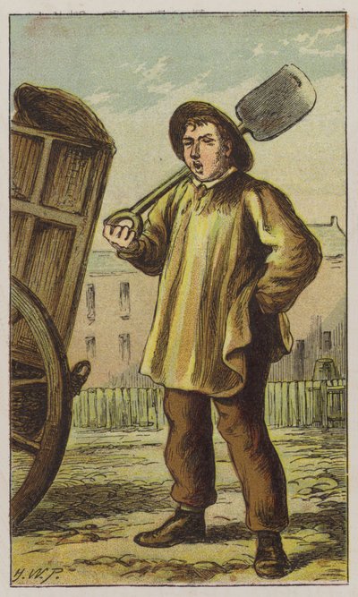 Dustman (kolor lito) autorstwa H.W. (after) Petherick