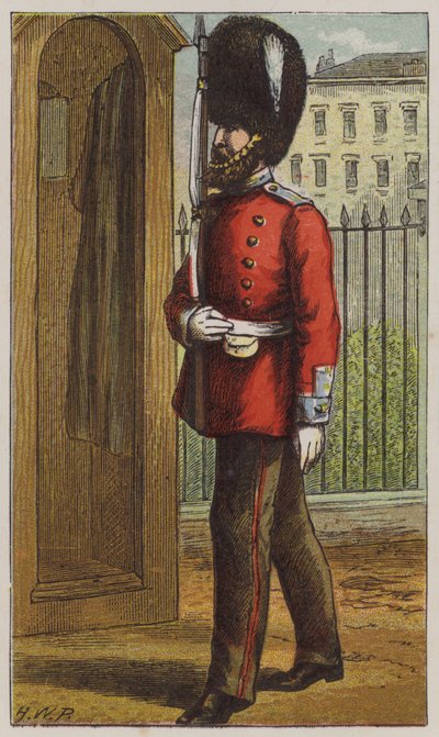 Grenadier (kolor lito) autorstwa H.W. (after) Petherick