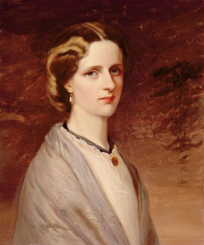 Portret Emily, pani Meynell Ingram (olej na płótnie) autorstwa H. (after) Taylor