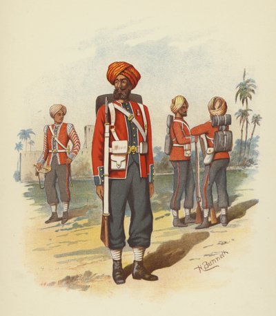 15 Sikhowie autorstwa H. Bunnett