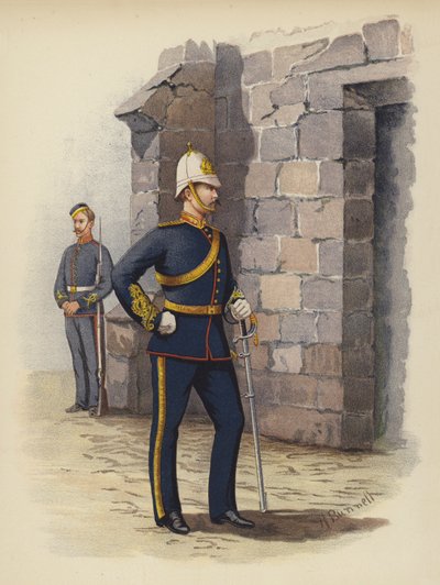 Artyleria garnizonowa Halifax autorstwa H. Bunnett
