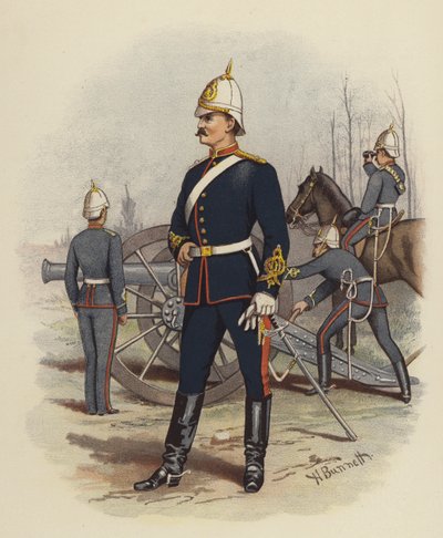 Artyleria wiktoriańska autorstwa H. Bunnett