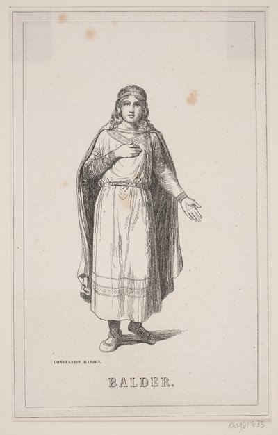 Tyłek. Ilustracja do Historii Danii Fabrycjusza 1, 119. autorstwa H. C. Henneberg