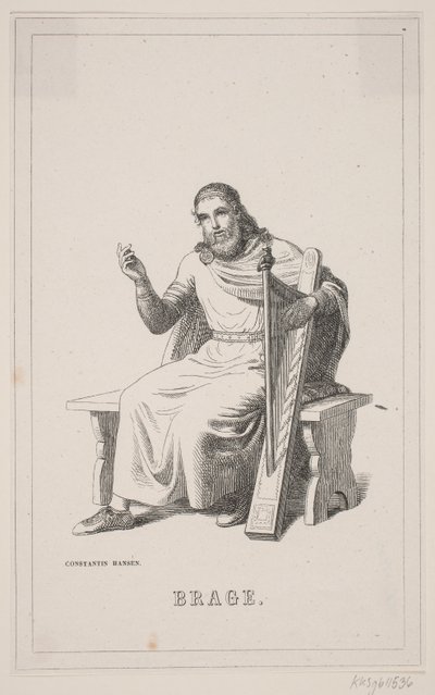 Podmuch. Ilustracja do Historii Danii Fabrycjusza 1, 128. autorstwa H. C. Henneberg