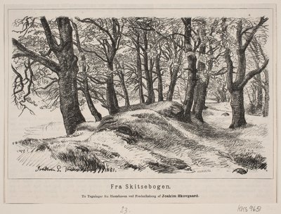 Z ogrodu dla koni we Fredriksborg autorstwa H. C. Henneberg