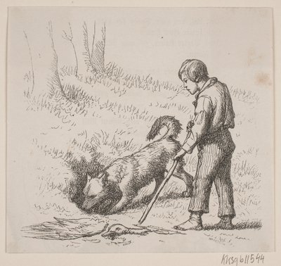 Ilustracja do: „Pan Mikkel” autorstwa H. C. Henneberg