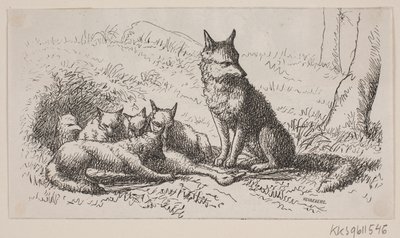 Ilustracja do: „Pan Mikkel” autorstwa H. C. Henneberg