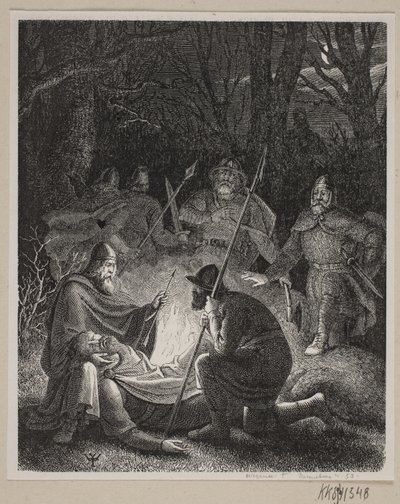 Ilustracja do historii Danii Fabrycjusza. autorstwa H. C. Henneberg