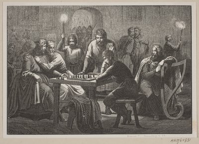 Ilustracja do historii Danii Fabrycjusza. autorstwa H. C. Henneberg