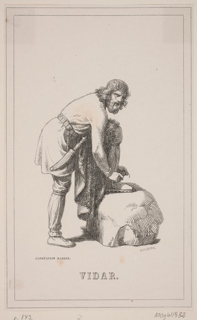 Dalej. Ilustracja do Historii Danii Fabrycjusza 1, 143. autorstwa H. C. Henneberg
