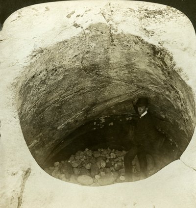 Kocioł gigantów lodowiec, Norwegia. autorstwa H. C. White