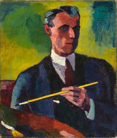 Autoportret autorstwa H. Lyman Sayen