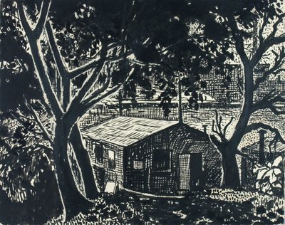 Bez tytułu (Dom w lesie) autorstwa H. Lyman Sayen