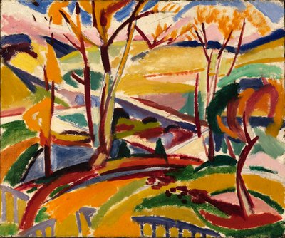 Valley Falls I autorstwa H. Lyman Sayen