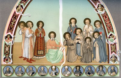 Święci ludzie, XV wiek 1849. autorstwa H. Moulin