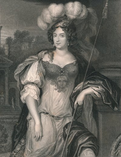Frances Theresa Stewart, księżna Richmond, połowa XIX wieku. autorstwa H. Robinson