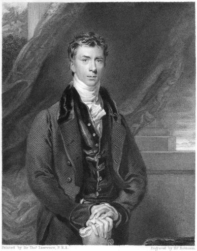 Henry Peter Brougham, 1. baron Brougham and Vaux, szkocki prawnik i polityk, 1833 autorstwa H. Robinson