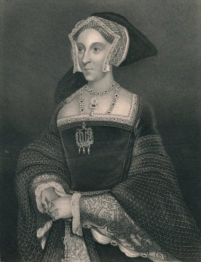 Królowa Jane Seymour, 1536, początek XIX wieku. autorstwa H. Robinson